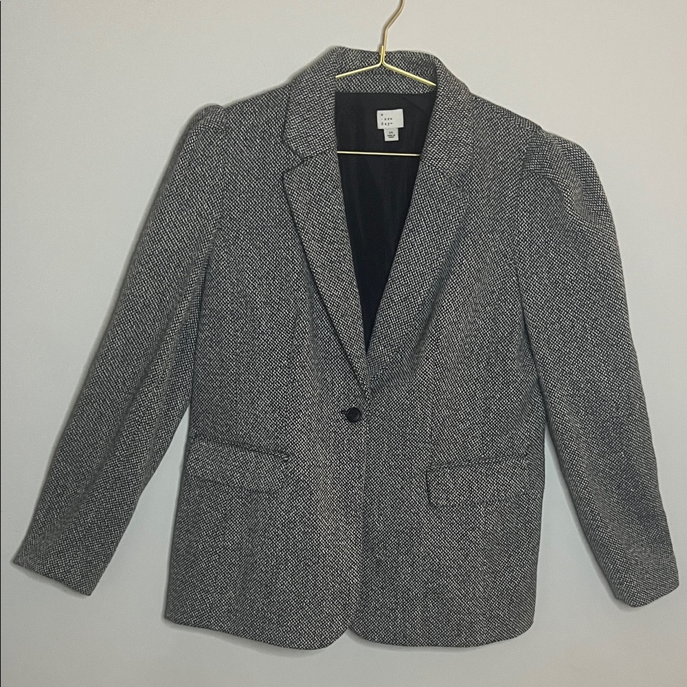 a new day Classic Black and White Blazer